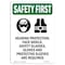 Signmission OSHA Sign, Hearing Protection W/ Symbol, 10in X 7in Rigid Plastic, 7" W, 10" H, Portrait OS-SF-P-710-V-11163 - alternate 1
